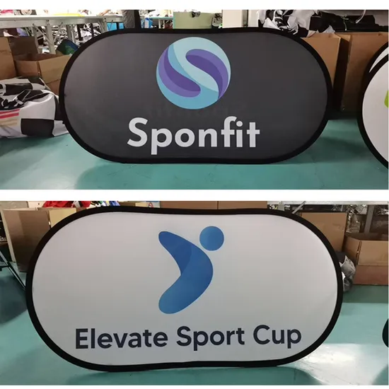 100-200cm-Bean-Circle-Portable-Folding-Golf-Horizontal-a-Frame-Pop-up-Sideline-Banners