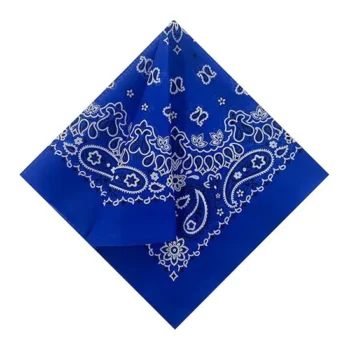 100% Cotton Large Bandanas for Men Women Multi-Purpose Bandana Headbands