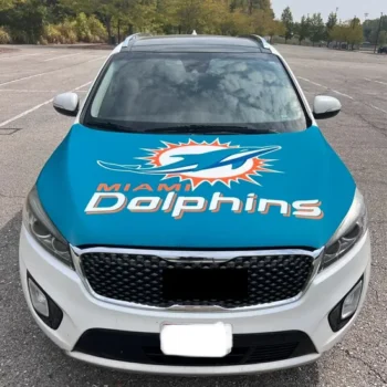 Advertising Multi Use Spandex Fabric Vehicle Protective Car Hood Cover