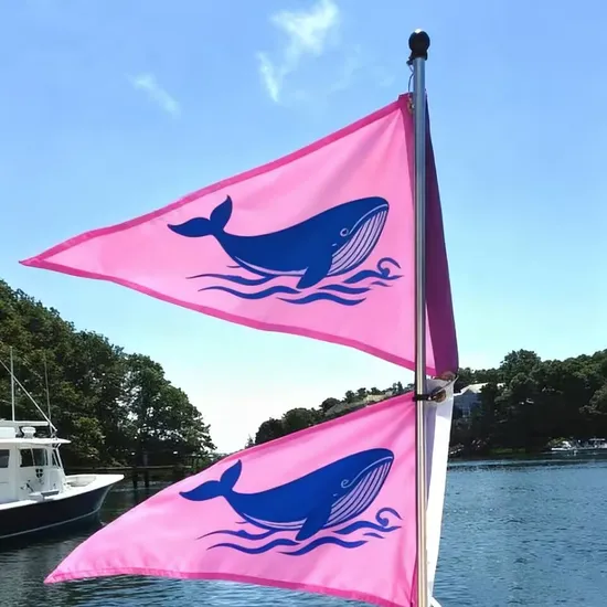 Advertising-Small-8X12-Inch-Personalized-Double-Sided-Printing-Custom-Boat-Flags