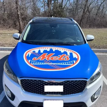 All Weather Spandex Fabric Vehicle Protective Shield Car Hood Cover