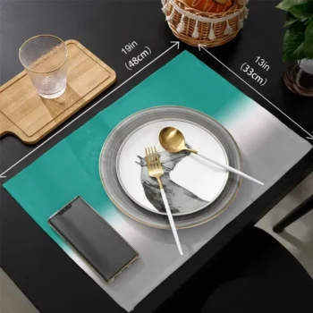 Any Size Table Place Mats for Home Restaurant Kitchen Dinner