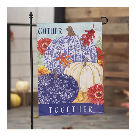 Autumn Cheap High Quality Custom Digital Printing Garden Flag for Outdoor