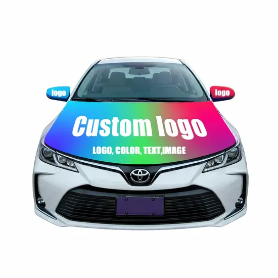 Car Hood World All Countries National Engine Cover Flags for Decoration Printing