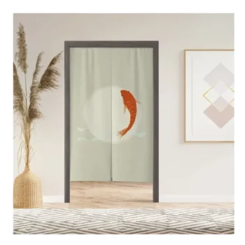 Cheap Fashion Promotion Custom Decoration Bathroom Door Curtain