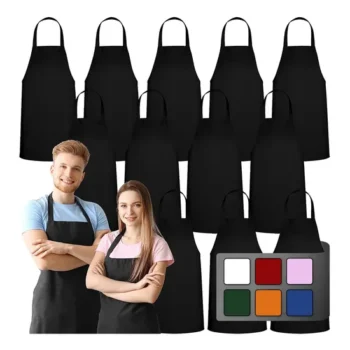 Cheap High Quality Custom Design Adjustable Water Pocket Bartender Kitchen Apron