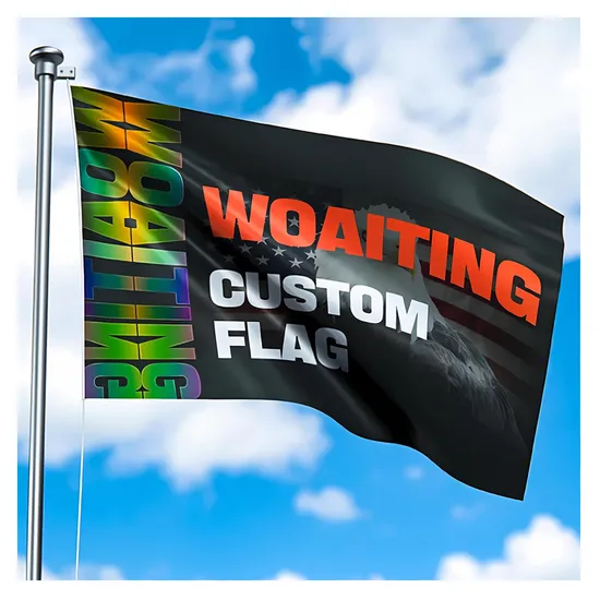 China Factories Promotional Any Size Design Hot Selling Custom Flag for Displays