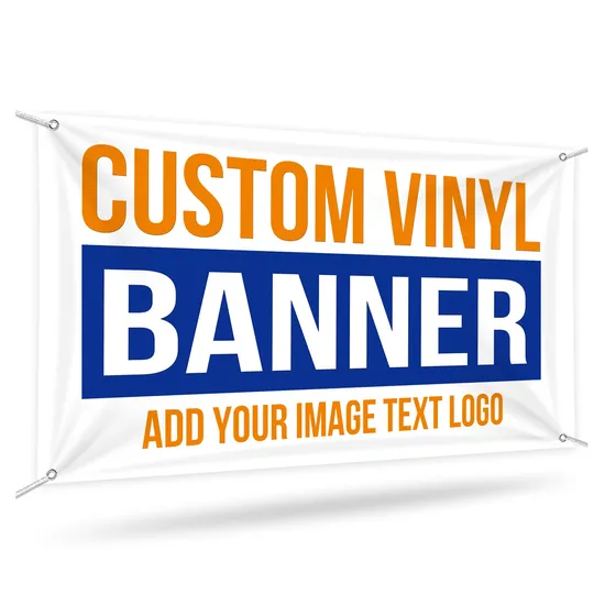 Chinese Factory Custom Design Size Promotion Large Banner for Party Decoration