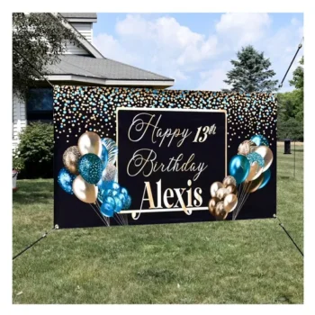 Chinese Factory Custom Design Size Promotion Personalized Printing Banner