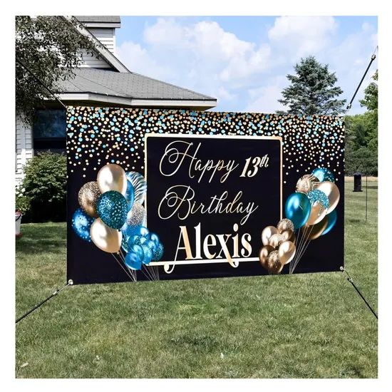 Chinese Factory Custom Design Size Promotion Personalized Printing Banner