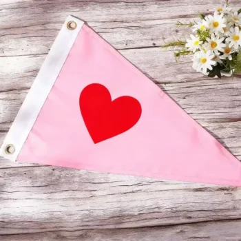 Chinese Factory Manufacturing Wholesale Custom Small-Size Boat Flag