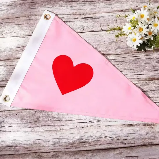 Chinese Factory Manufacturing Wholesale Custom Small-Size Boat Flag