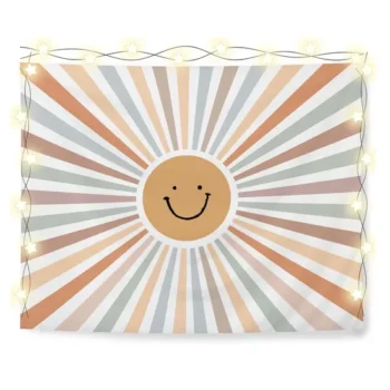 Colorful Sublimation Digital Printed Custom Design Jacquard Knitted Tapestry