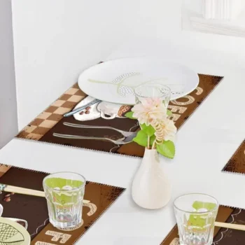 Coloring Heat Resistant Non-Slip Any Size Table Place Mats