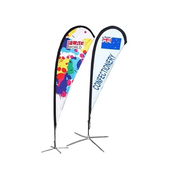 Cost-Effective Promotional Beach Flag for Outdoor Advertising Value
