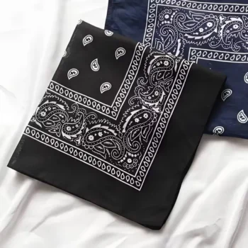 Custom 100% Cotton Soft Breathable Cheap Bandanas for Festival Daily Wear