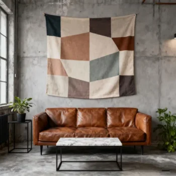 Custom 100d Polyester Fabric Any Color Bulk Sale Tapestry