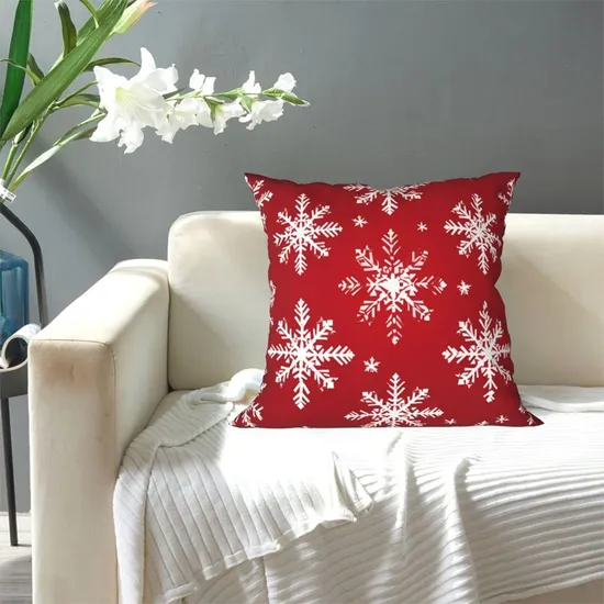 Custom 45X45cm Peach Skin Fabric Throw Pillow Cases with Hidden Zipper