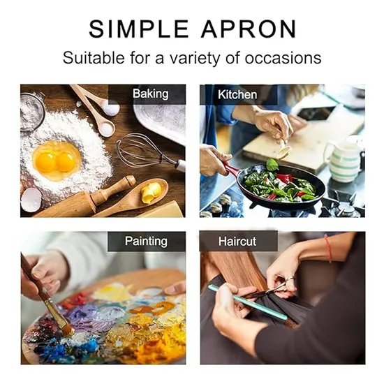 Custom-Adjustable-Cotton-Resistant-Water-Pocket-Bartender-Kitchen-Apron