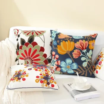 Custom Animal Print Peach Skin Fabric Pillow Cases for Home Decor