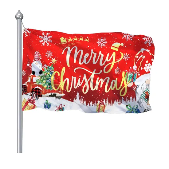 Custom Any Size Photo Cheap High Quality Promotion Design Flag for Outdoor