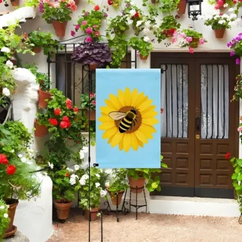 Custom Crisp Nature Inspired Lightweight Polyester Garden Flags