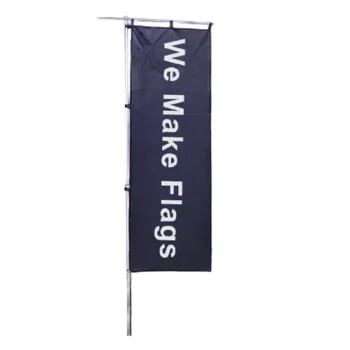 Custom Design Double Sided Nobori Flag Stand Hot Selling Display Campaign Table Stand
