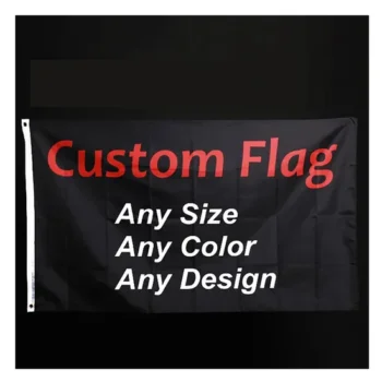 Custom Design High Quality Factory Direct Sell Price Sublimation Promotion Flag