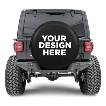 Custom Design Logo Heavy-Duty Thick Tire Storage Cover Competitive Tire Flag