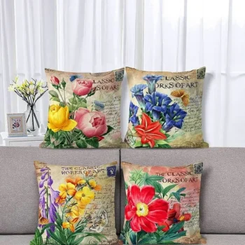 Custom High Quality Peach Skin Fabric Throw Pillow Cases for Bedroom