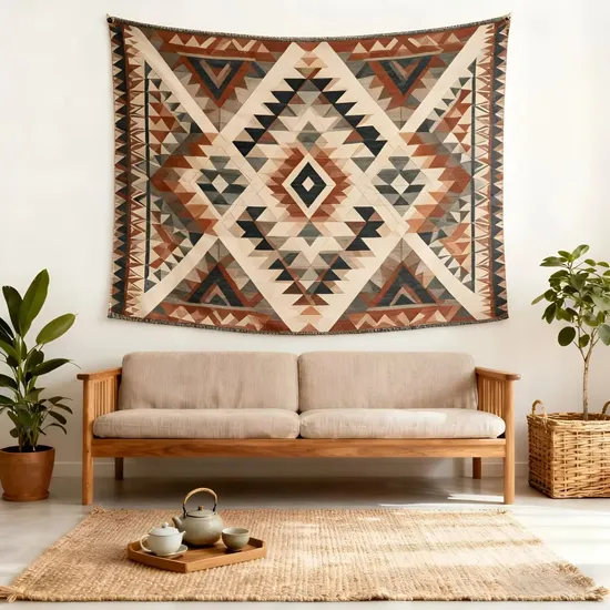 Custom-Hippie-Mandala-Peach-Skin-Fabric-Colorful-Bohemian-Art-Bulk-Sale-Tapestry