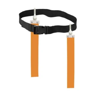 Custom Logo Design Adult Sports Football Flags Digital Printed Adjustable Belt Flag