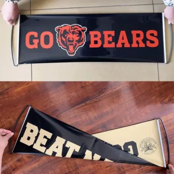 Custom Logo Portable Marathon Cheer Retractable Hand Scrolling Banner