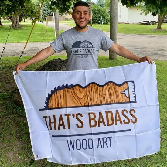 Custom Print Outdoor Indoor Double Sided Print Business Flags