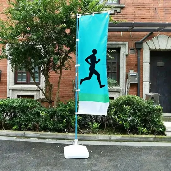 Custom Print Polyester Lightweight Banner for Event Nobori Flags