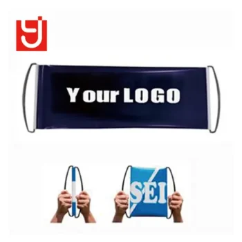 Custom Printed Retractable Hand Roll-up Scroll Banner for Trade Show Giveaways