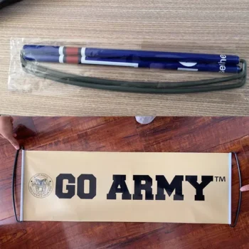 Custom Printing Sports Fan Roll up Advertising Hand Scrolling Banner