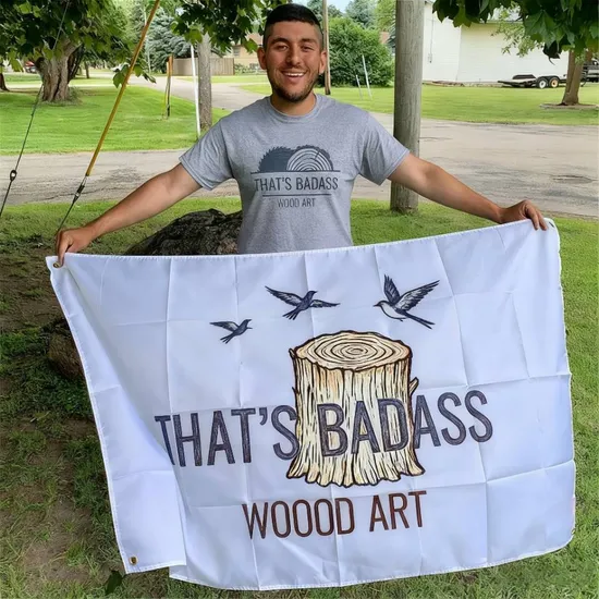 Custom Size Printing 3X5 FT Outdoor Indoor Flags with Logo