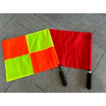 Custom Soccer Referee Flag Fair Play Sports Match Football Linesman Flags Referee