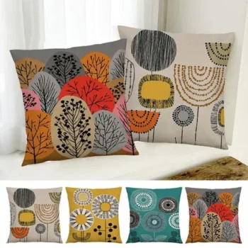 Custom Solid Color Peach Skin Fabric Throw Pillow Cases for Bedroom Decor