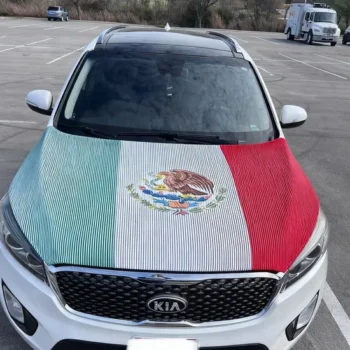 Custom Spandex Fabric Auto Hood Shield Protection Car Hood Cover