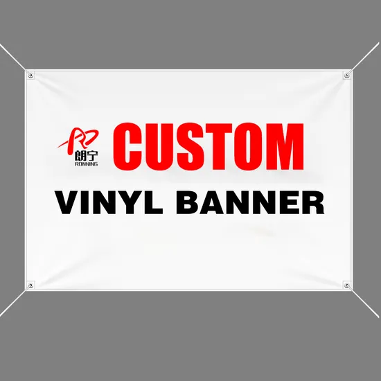 Custom UV Printing Portable Promotional Advertising Fence Vinyl Banner
