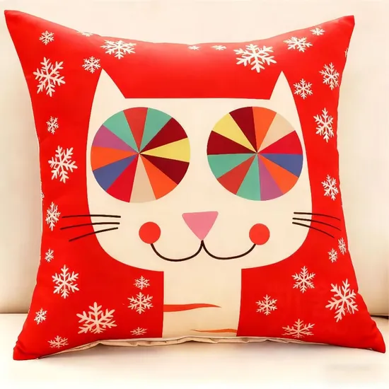 Custom Wrinkle Free Easy Care Peach Skin Fabric Pillow Cases