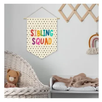 Decoration Custom Logo Canvas Pennant Banner Cloth Wall Advertising Display of Any Size Custom Blank Wall Hang Flag