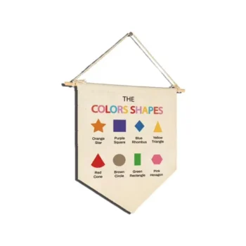 Decoration Custom Logo Canvas Pennant Cloth Wall Advertising Display of Any Size Custom Blank Wall Hang Flag