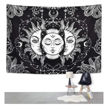 Decoration Custom Logo Printed Wall Hanging Tapestry for Stylish Decor