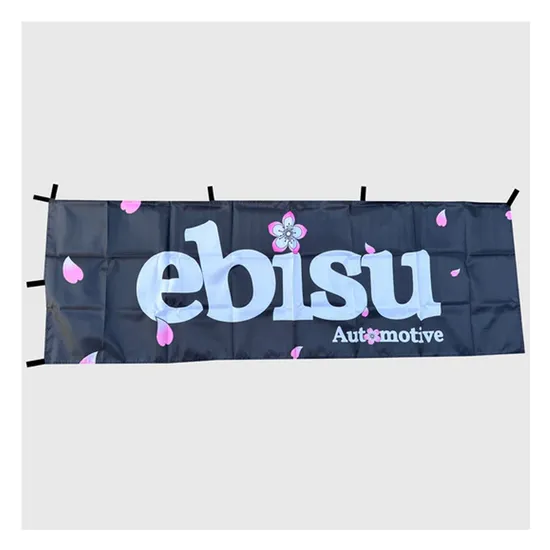 Decoration Custom Single Sided Cartoon Nobori Flag Stand Hot Selling Display Figure Case Campaign Table Stand