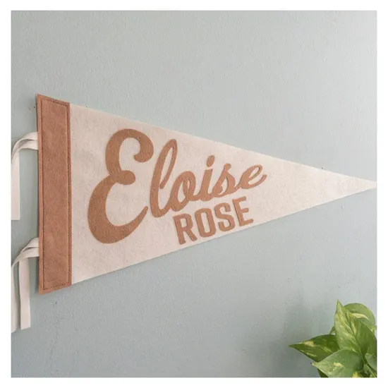 Decoration Design Durable Accept Custom Shape High Quality Design Pattern Felt Flag