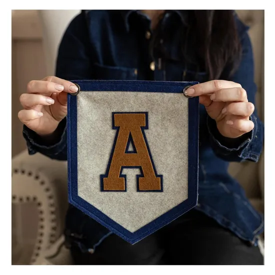 Decoration Design Durable Custom Shape High Quality Outdoor Indoor Design Pennant Flag