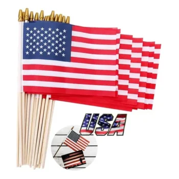 Digital Printing Country Polyester Fabric Different Sizes Handmade Pennant Style